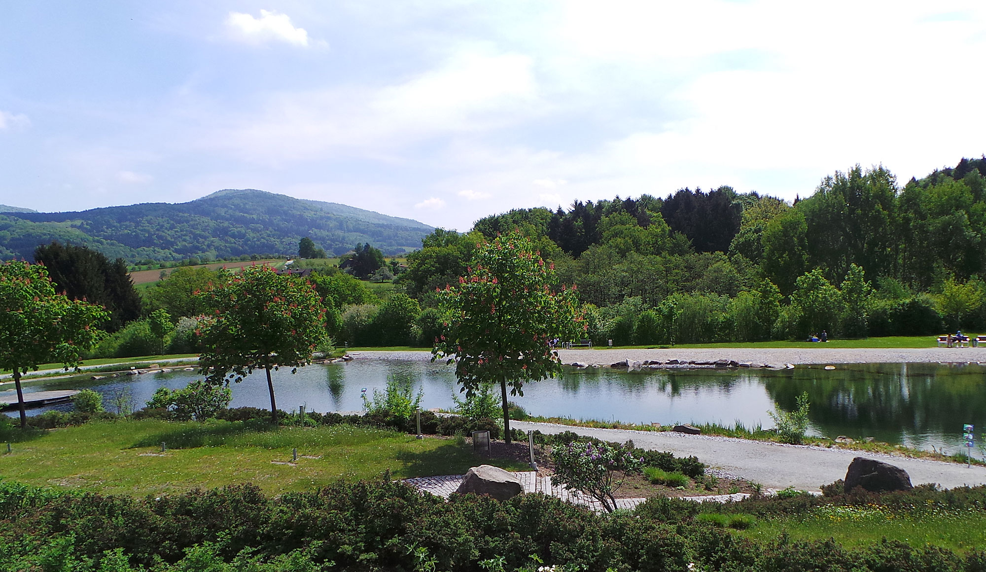 Feng Shui Kurpark Lalling in Bayern Bayerischer Wald beim Thula Hotel